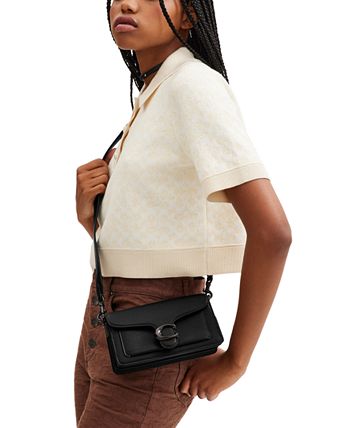 Coach Mini Tabby Leather Shoulder Bag