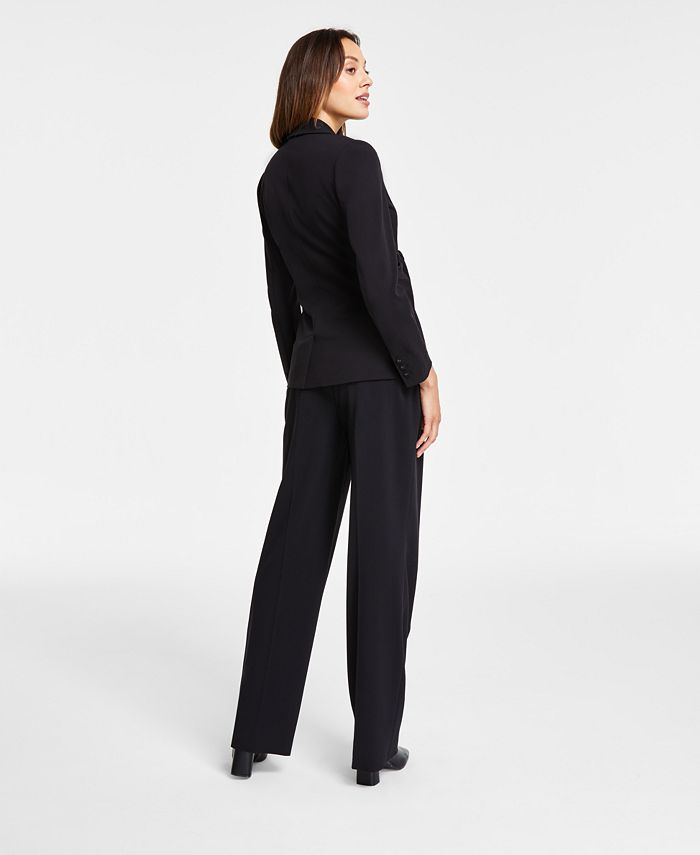 Bar III Women's BiStretch TieFront LongSleeve Jacket, Created for Macy's Macy's