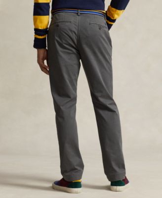 Men's Straight-Fit Washed Stretch Chino Pants