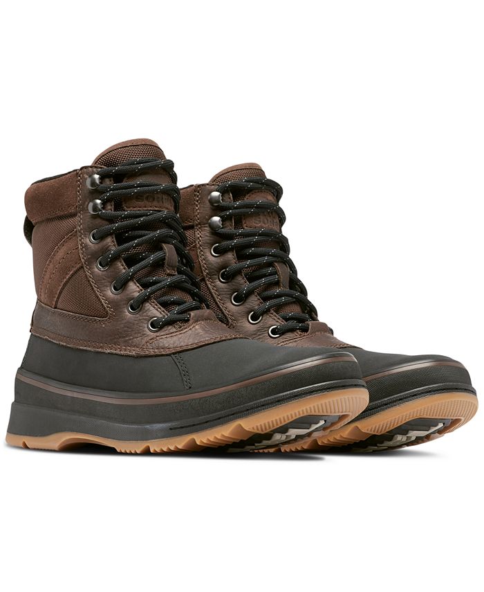 sorel ankeny waterproof leather boots