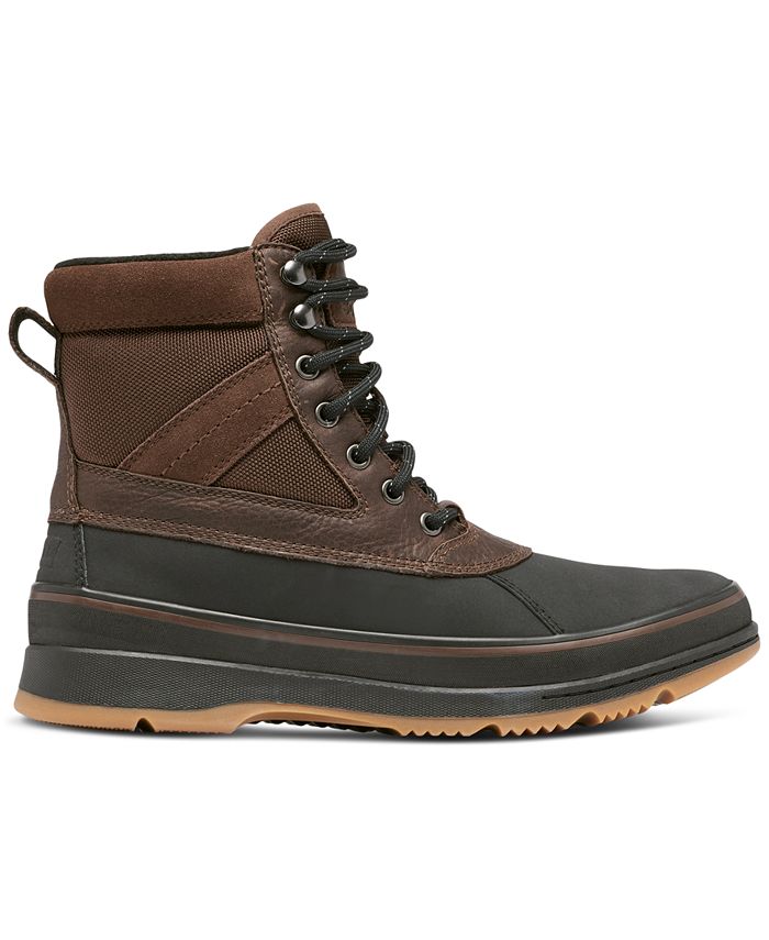sorel men's ankeny ii mid 100g waterproof winter boots