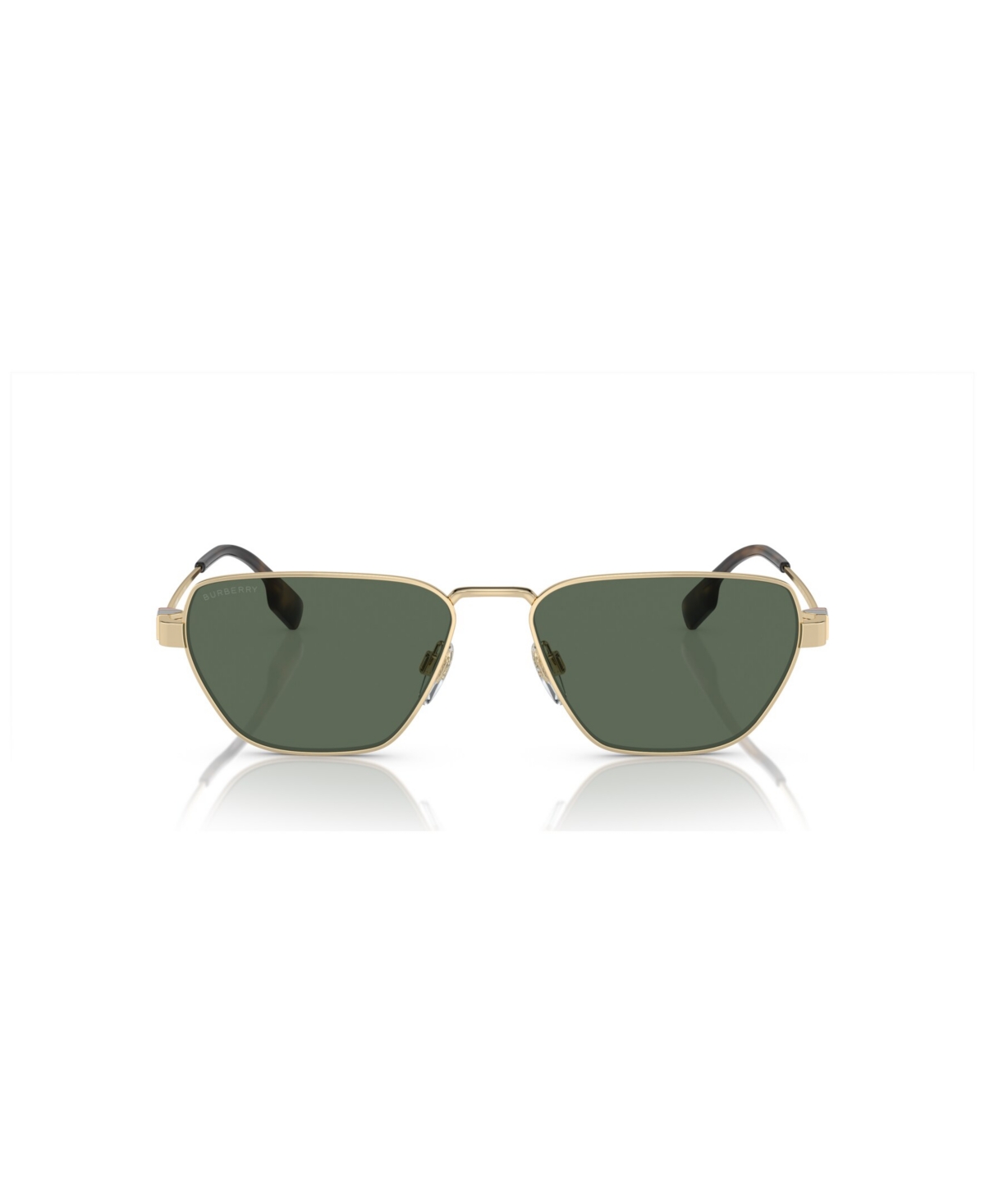 Burberry Men's Sunglasses Be3146 In Light Gold