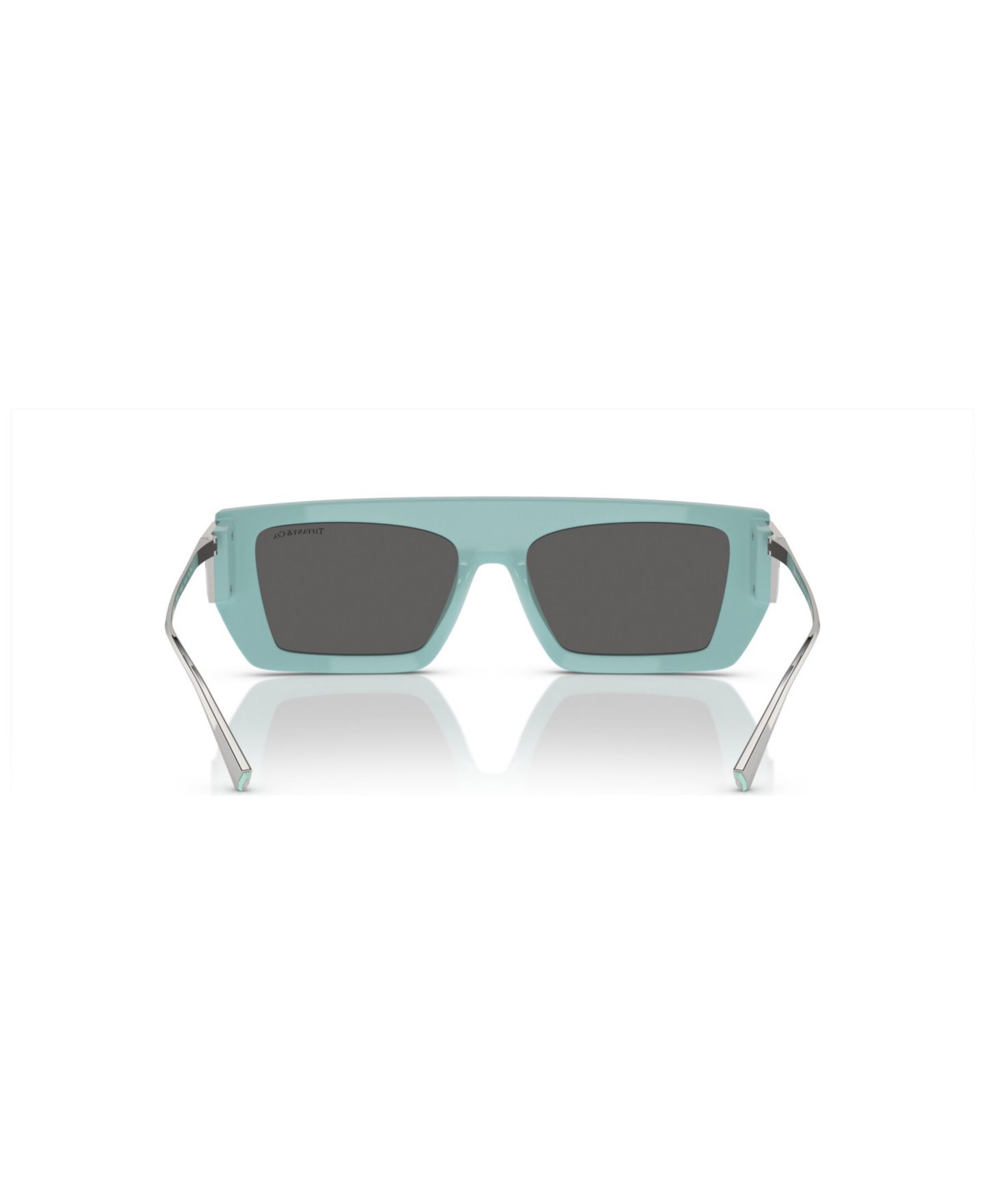 Женские солнцезащитные очки Tiffany & Co. Sunglasses, Gradient TF4214U, цвет: Синий — фото 4
