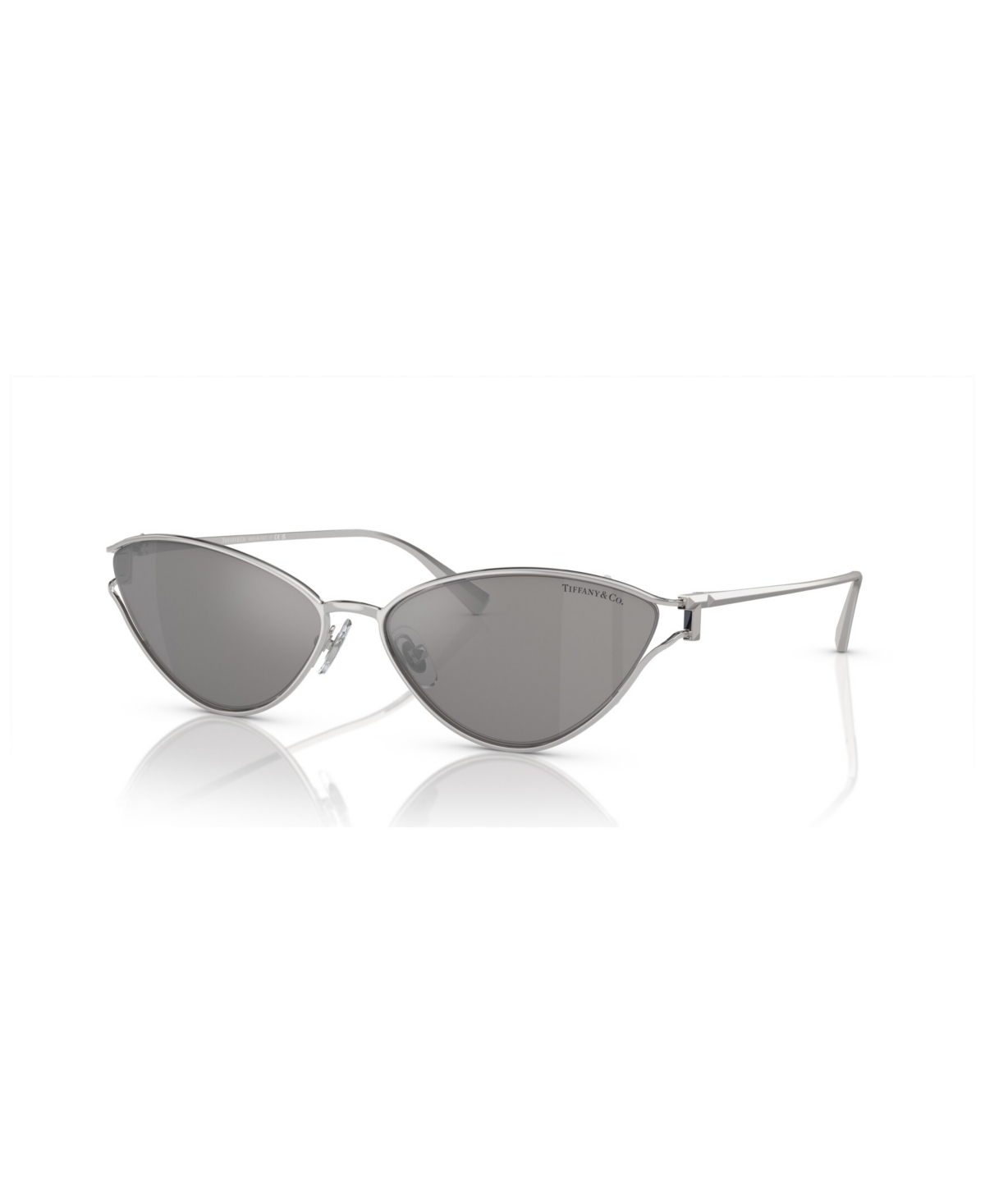 Tiffany & Co Women's Sunglasses, Gradient Tf3095 In Silver,multi