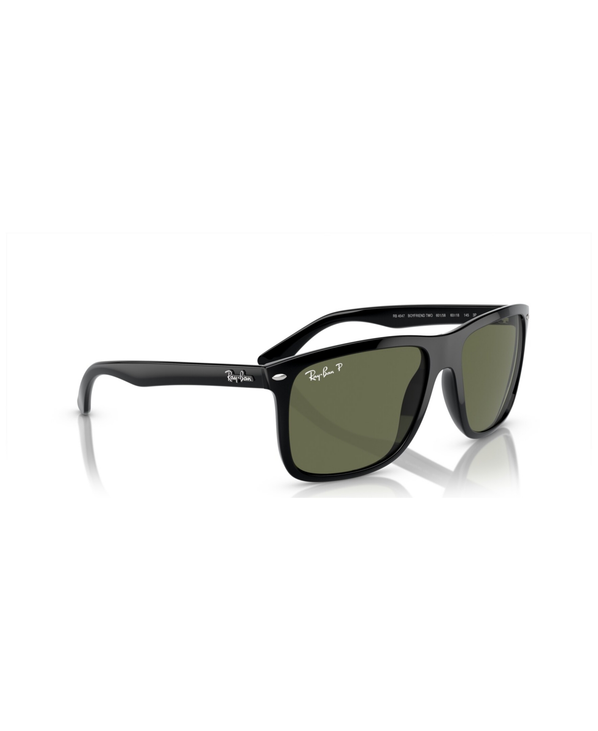 Ray-Ban Unisex Boyfriend Two Polarized Sunglasses