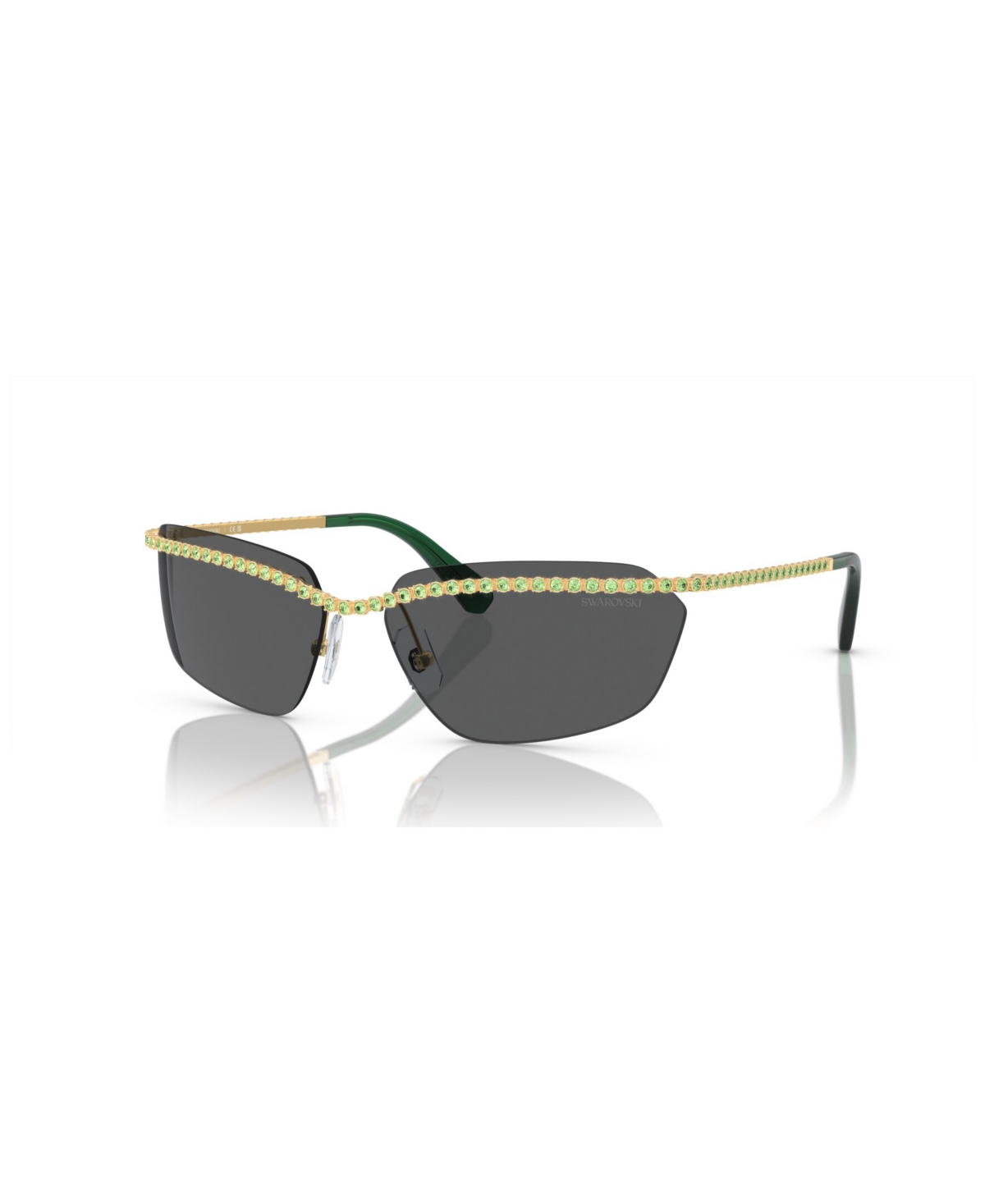 Shop Swarovski Women's Sunglasses Sk7001 In Gold