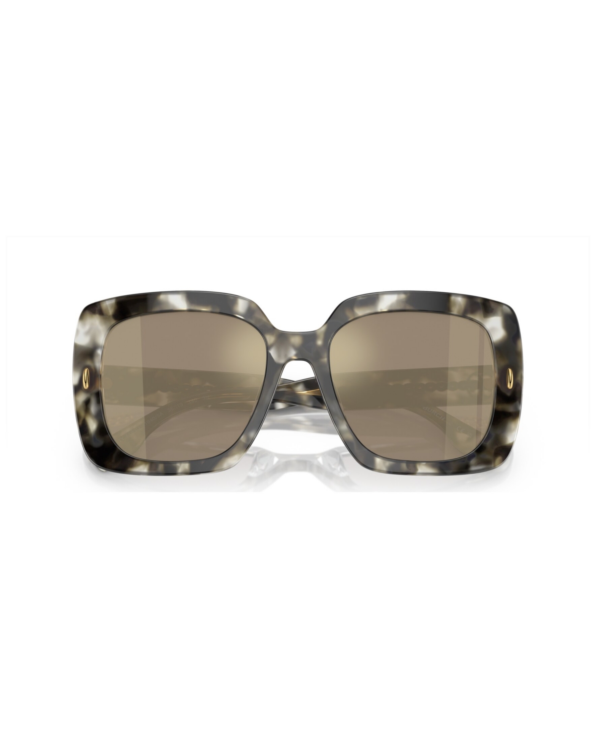 Shop Tory Burch Women's Sunglasses, Mirror Ty7193u In Black,white Tortoise