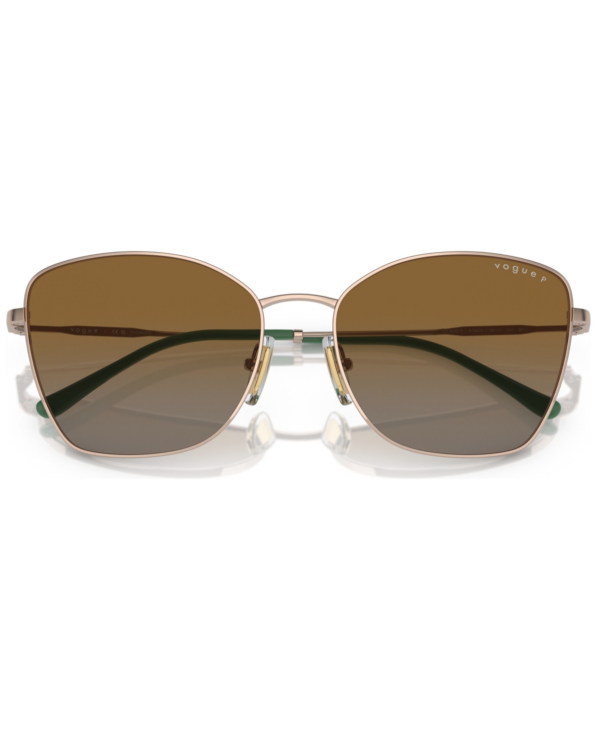 Shop Vogue Women's Polarized Sunglasses, Gradient Vo4279s In Light Brown