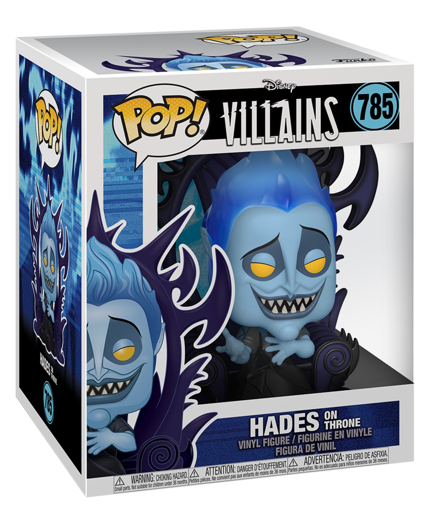 Детская фигурка Funko POP Deluxe: Villains- Hades on Throne — фото 2