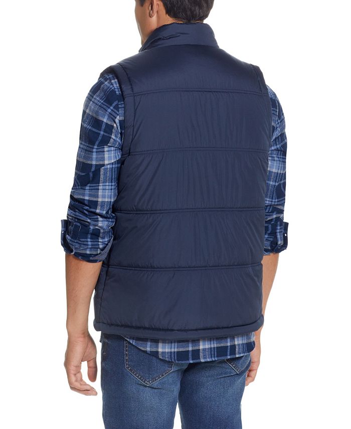 Weatherproof Vintage Men's Flannel Lined Puffer Vest Macy's
