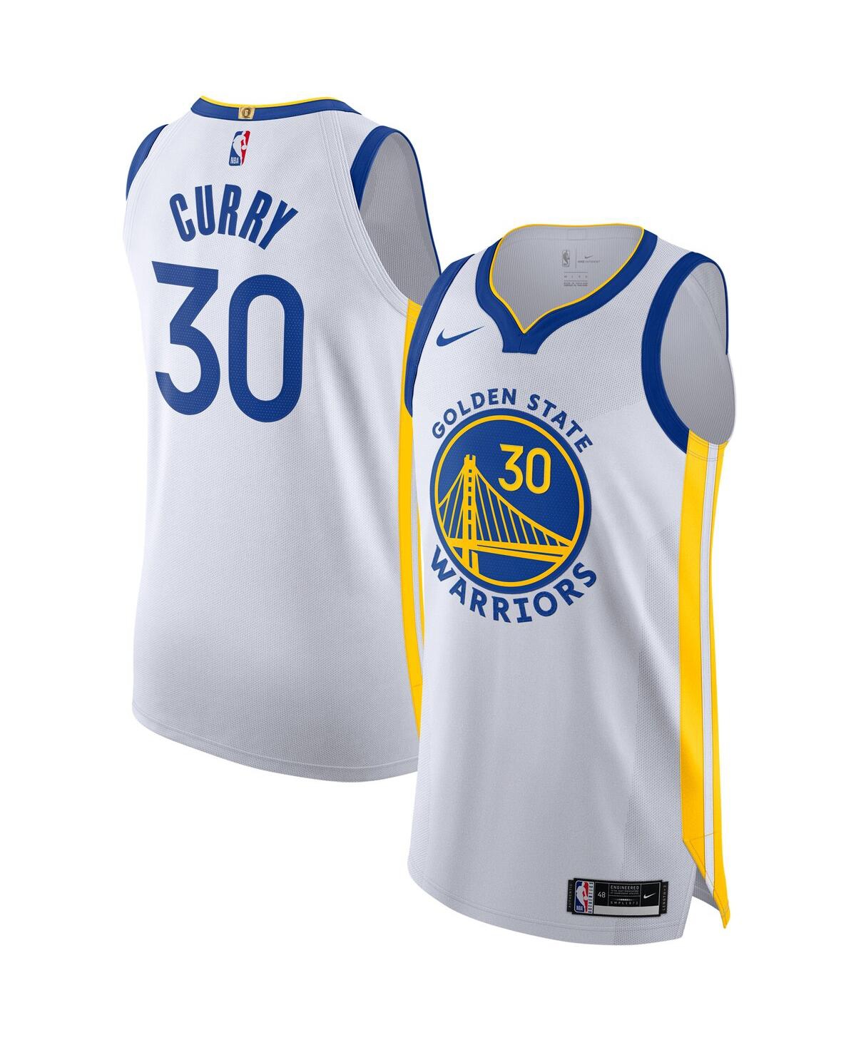 Men's Nike Stephen CurryGolden State Warriors 2020/21 Authentic Jersey - Association Edition - White