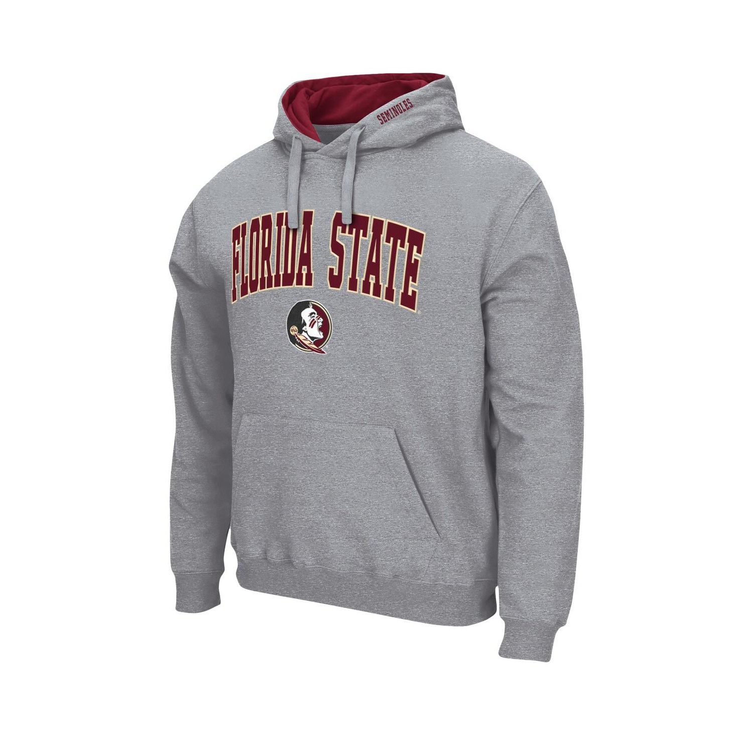 Men's Florida State Seminoles Arch & Logo 3.0 Pullover Hoodie