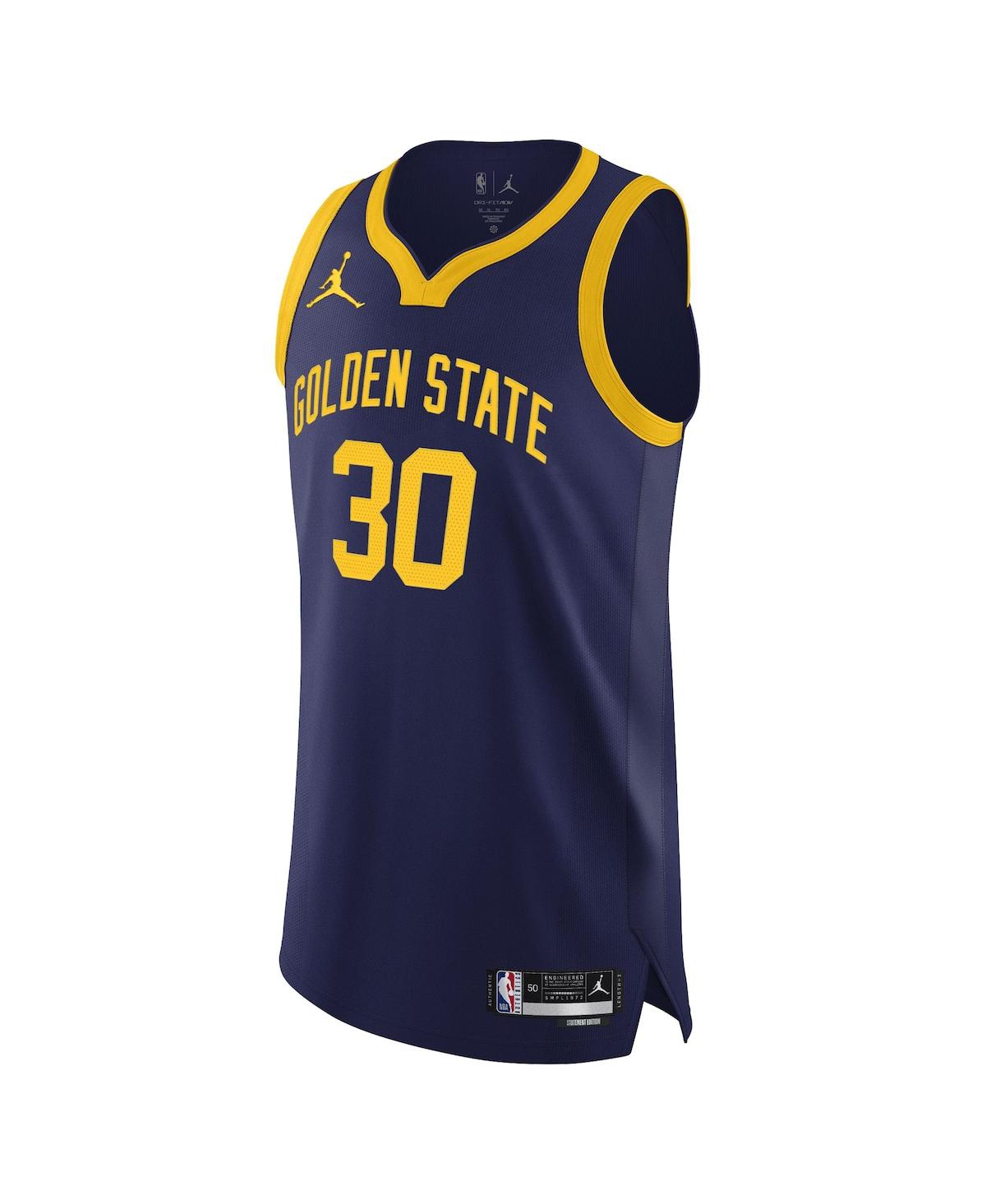 Men's Jordan Stephen CurryGolden State Warriors Authentic Player Jersey - Statement Edition - Royal