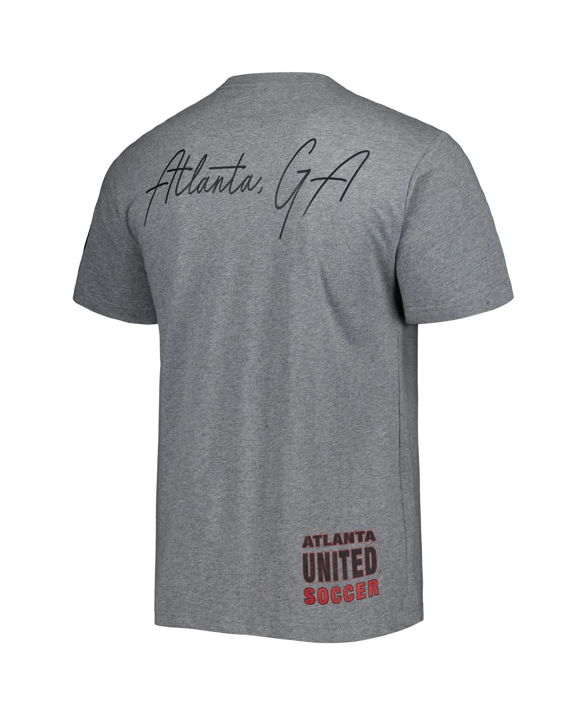 Shop Mitchell & Ness Men's  Gray Atlanta United Fc City T-shirt