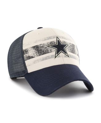 Men's Cream Dallas Cowboys Breakout MVP Trucker Adjustable Hat