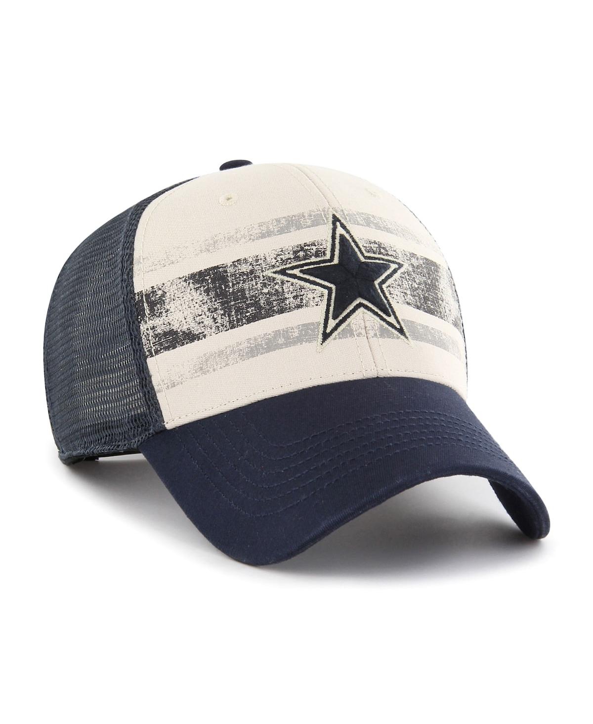 Men's '47 BrandDallas Cowboys Breakout Mvp Trucker Adjustable Hat - Cream