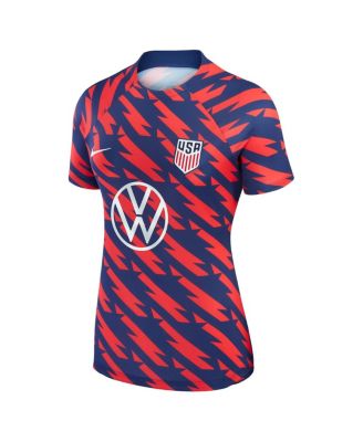 Women's Red USMNT 2023 Strike Drill Pre-Match Jersey