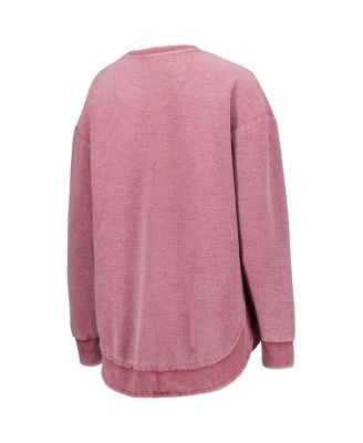 Women's Cardinal Iowa State Cyclones Ponchoville Pullover Sweatshirt