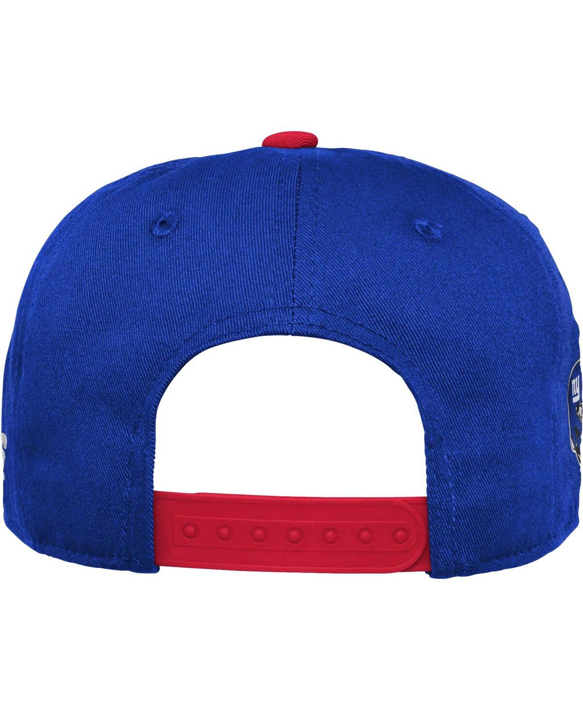 Outerstuff Big Boys And Girls Royal New York Giants Legacy Deadstock Snapback Hat In Royal