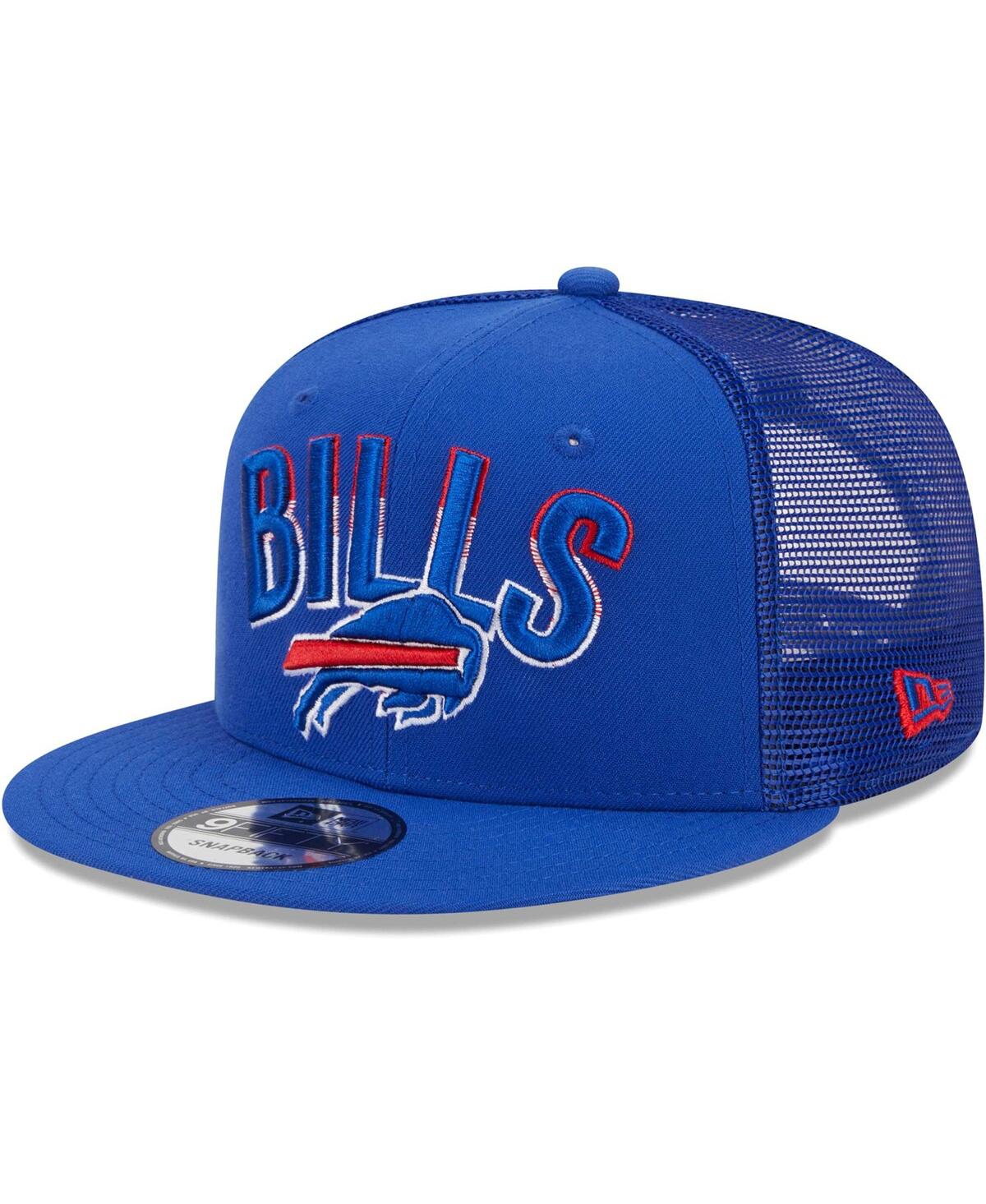 New Era Men's  Royal Buffalo Bills Grade Trucker 9fifty Snapback Hat In Royal