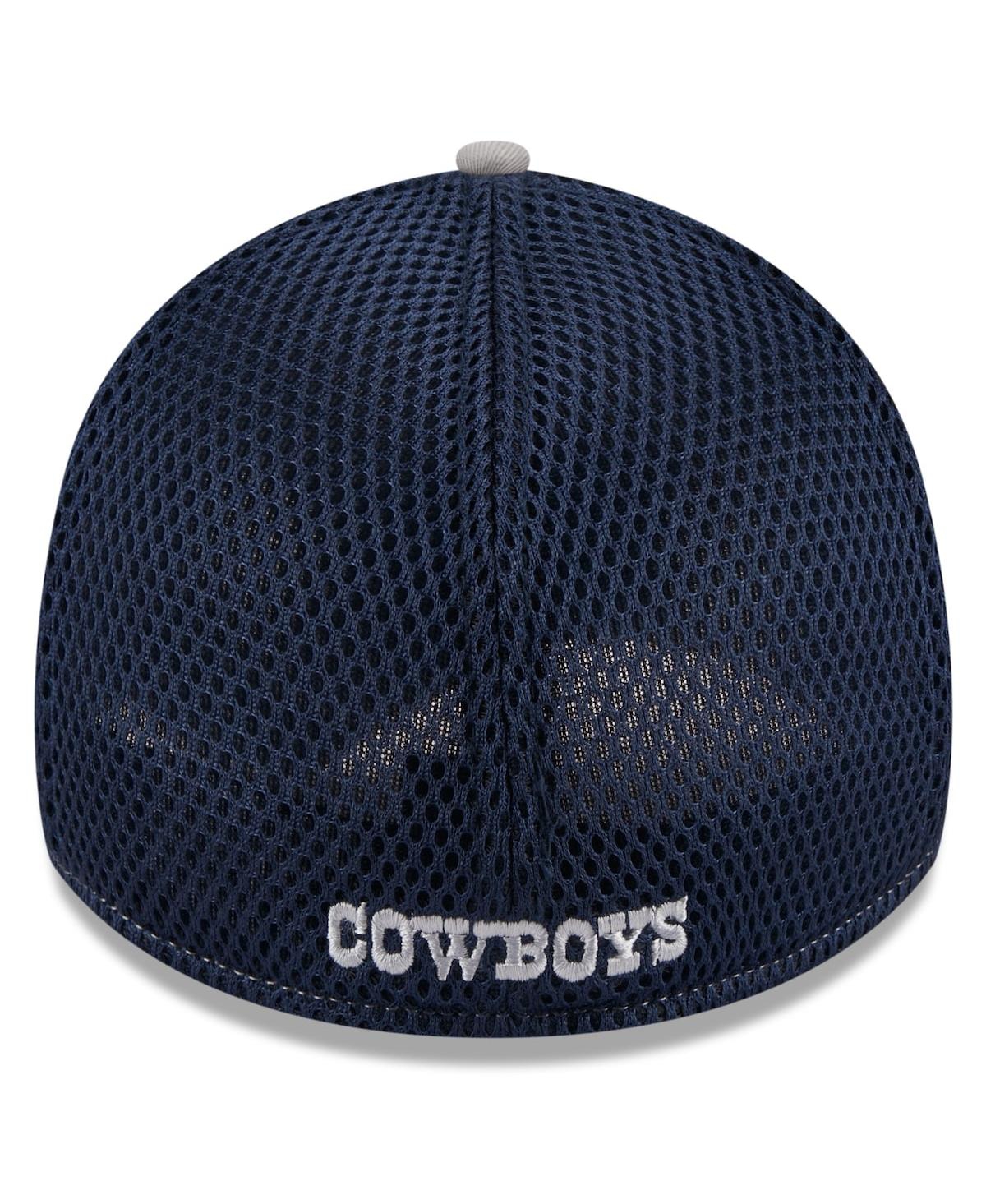 Men's New Era Navy Dallas Cowboys Pipe Retro Joe 39THIRTY Flex Hat - Navy
