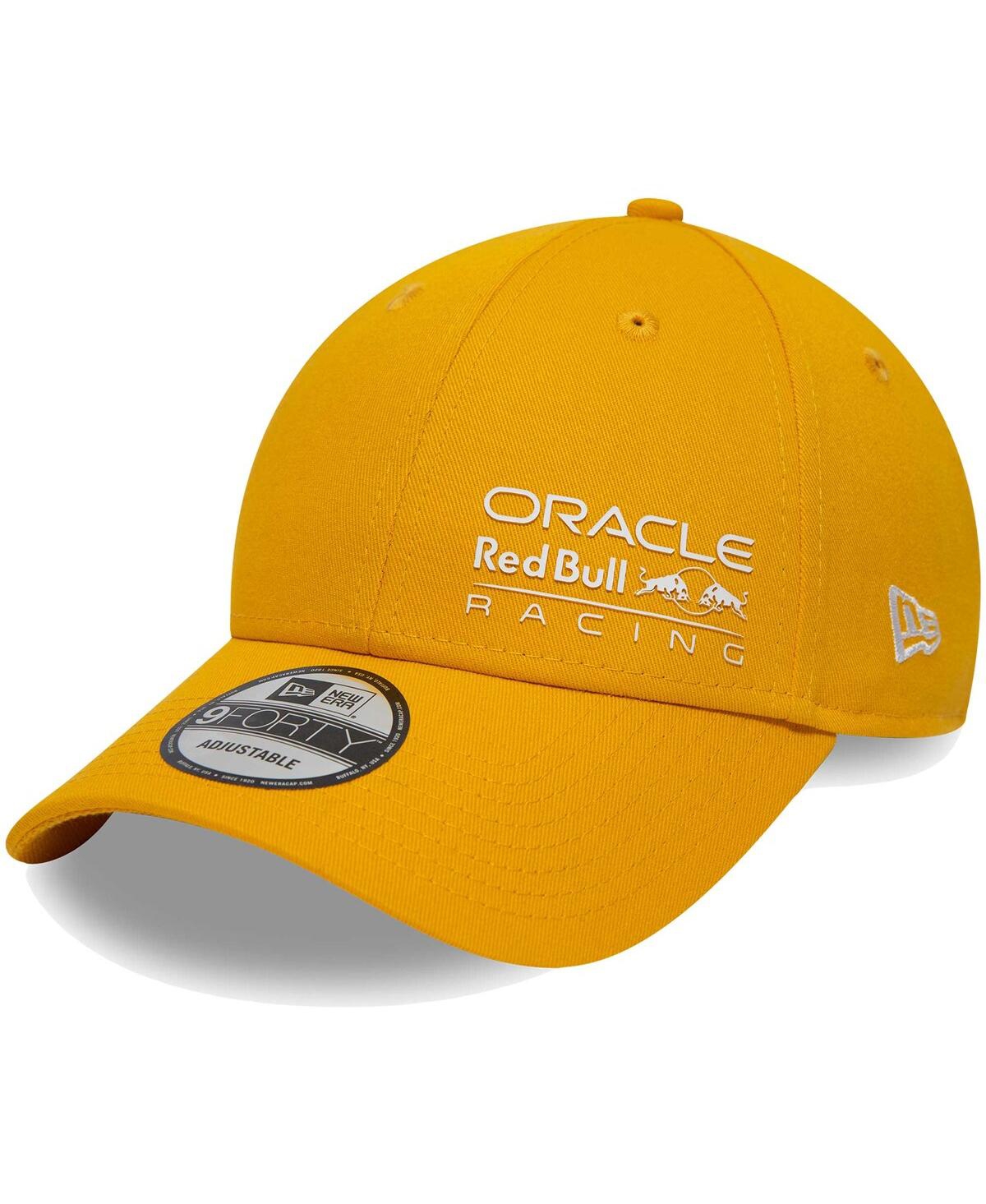 Shop New Era Men's  Yellow Red Bull Racing 2023 9forty Adjustable Hat