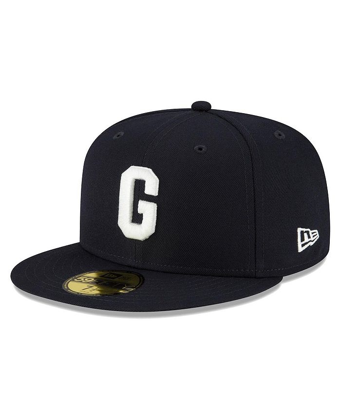 Men's New Era Navy Homestead Grays Turn Back The Clock 59FIFTY Fitted Hat