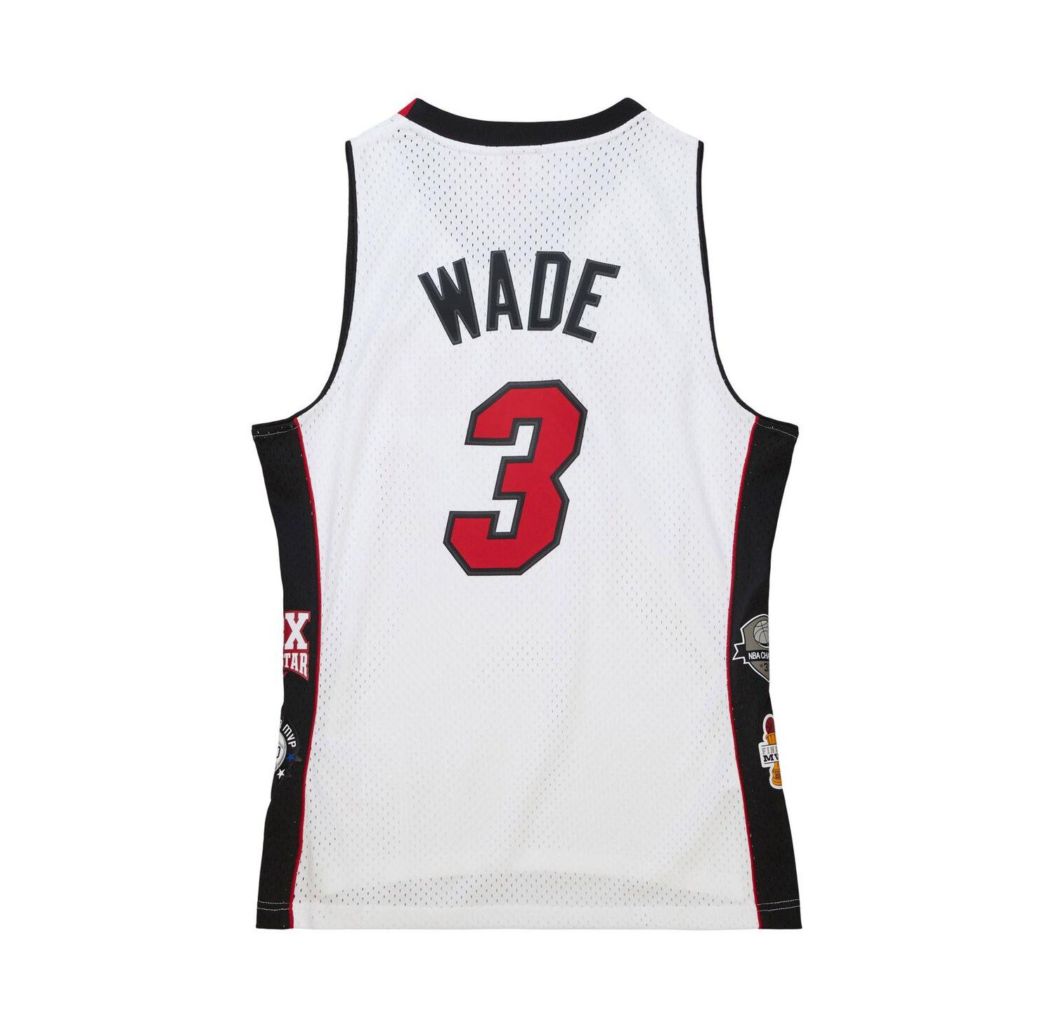 Men's and Women's Dwyane Wade White Miami Heat Hall of Fame Class of 2023 Throwback Swingman Jersey