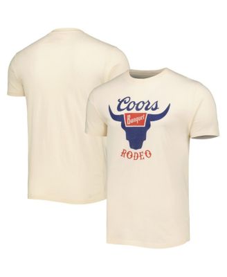 Men's and Women's Cream Coors Brass Tacks T-shirt