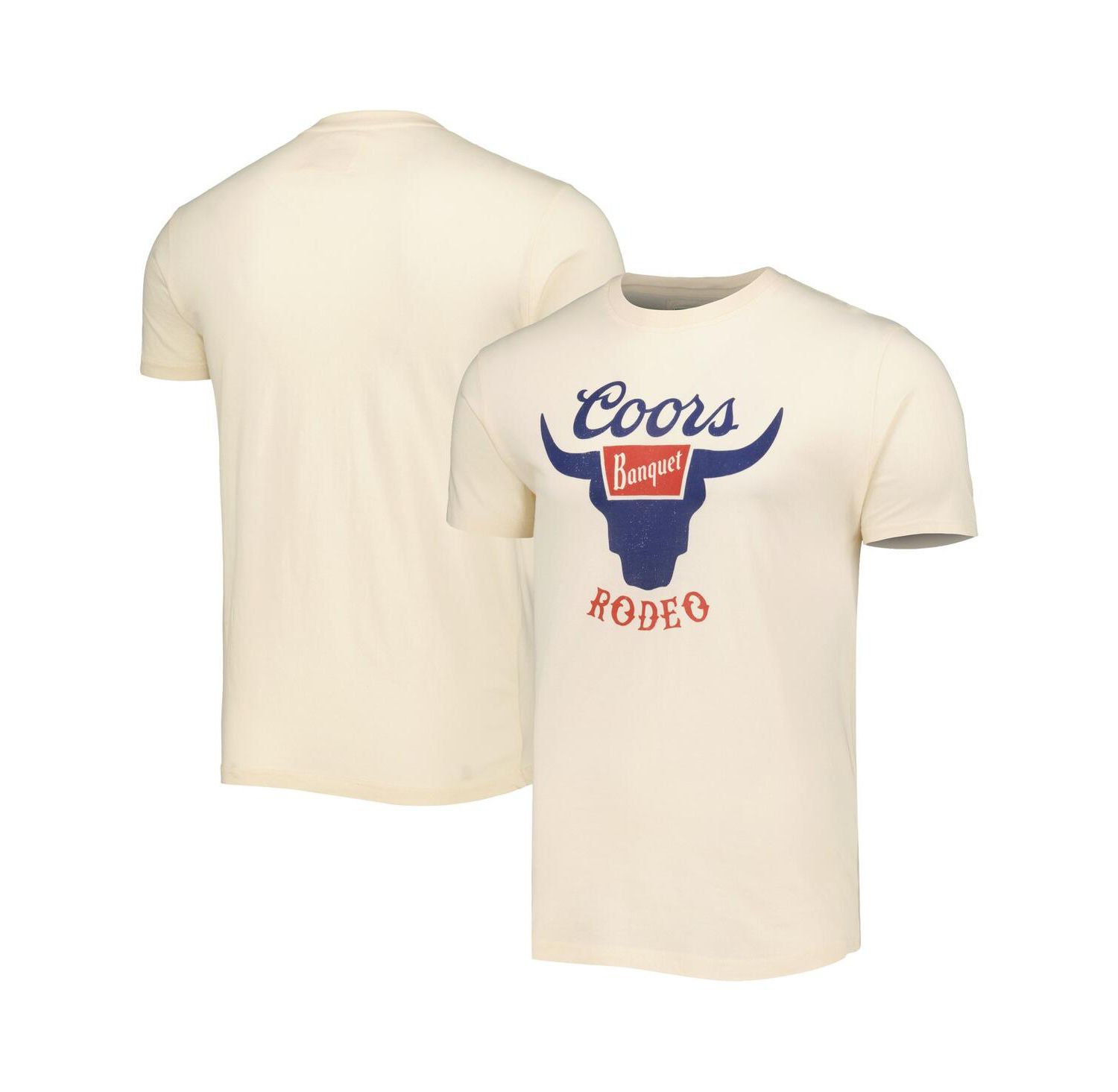 Men's and Women's Cream Coors Brass Tacks T-shirt