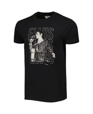 Men's and Women's Black Elvis Presley Brass Tacks T-shirt
