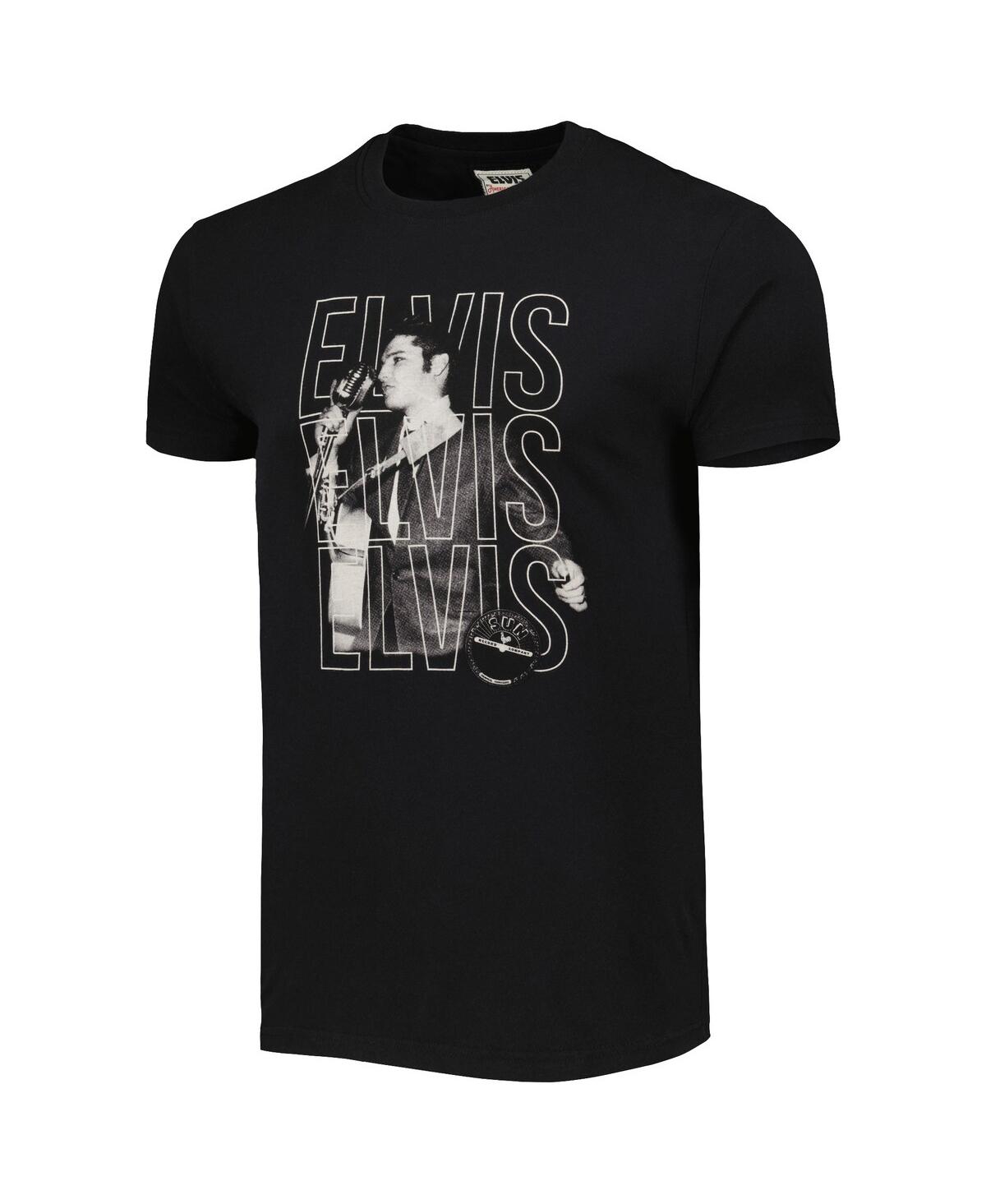 Shop American Needle Men's And Women's  Black Elvis Presley Brass Tacks T-shirt