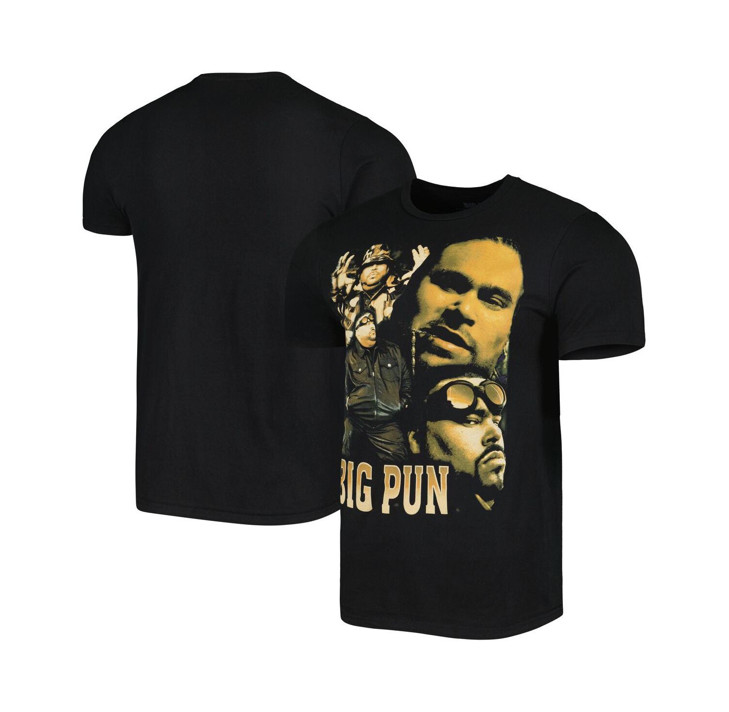 Men's and Women's Black Big Pun Graphic T-shirt