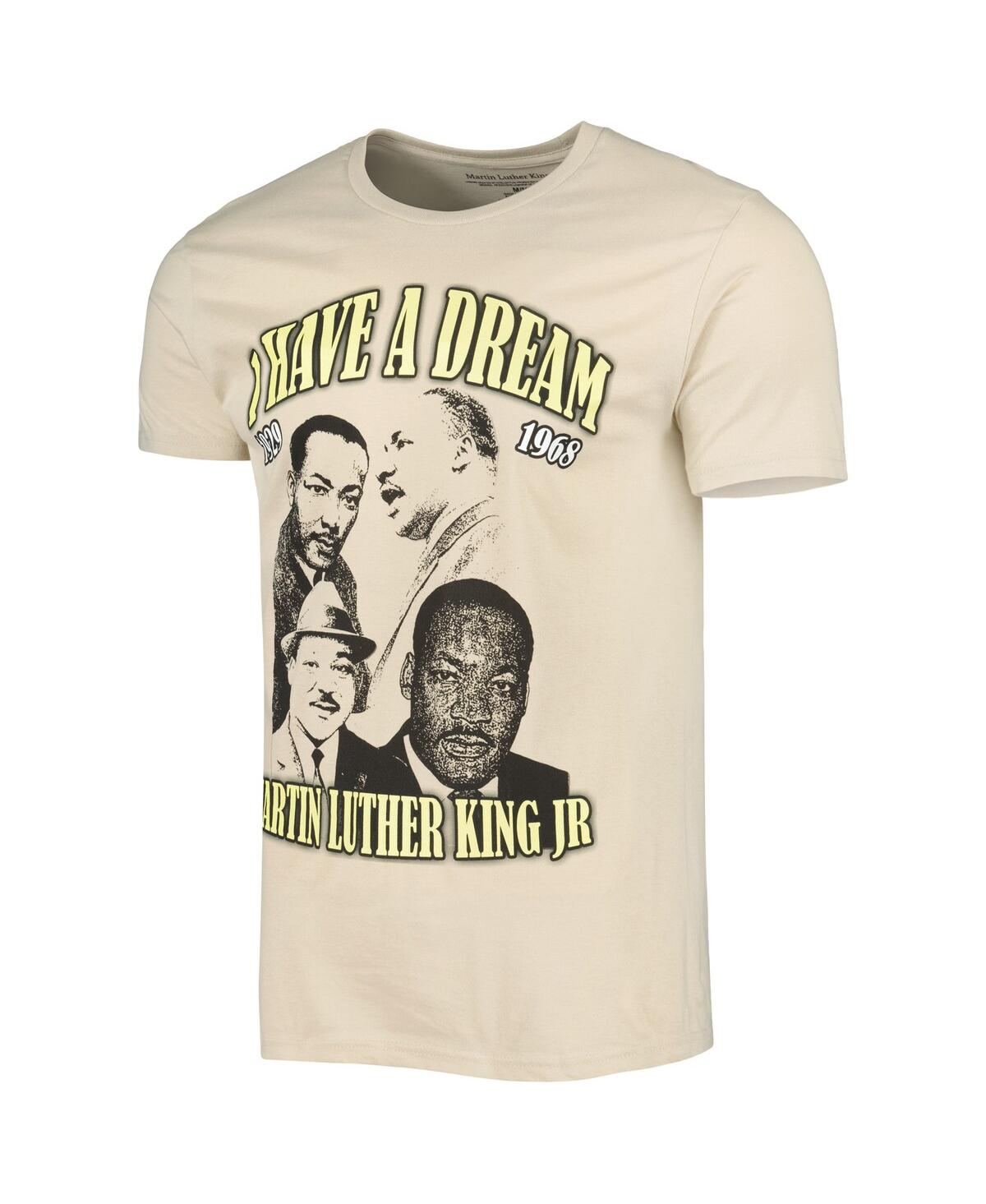 Shop Philcos Men's And Women's Tan Martin Luther King Jr. Graphic T-shirt