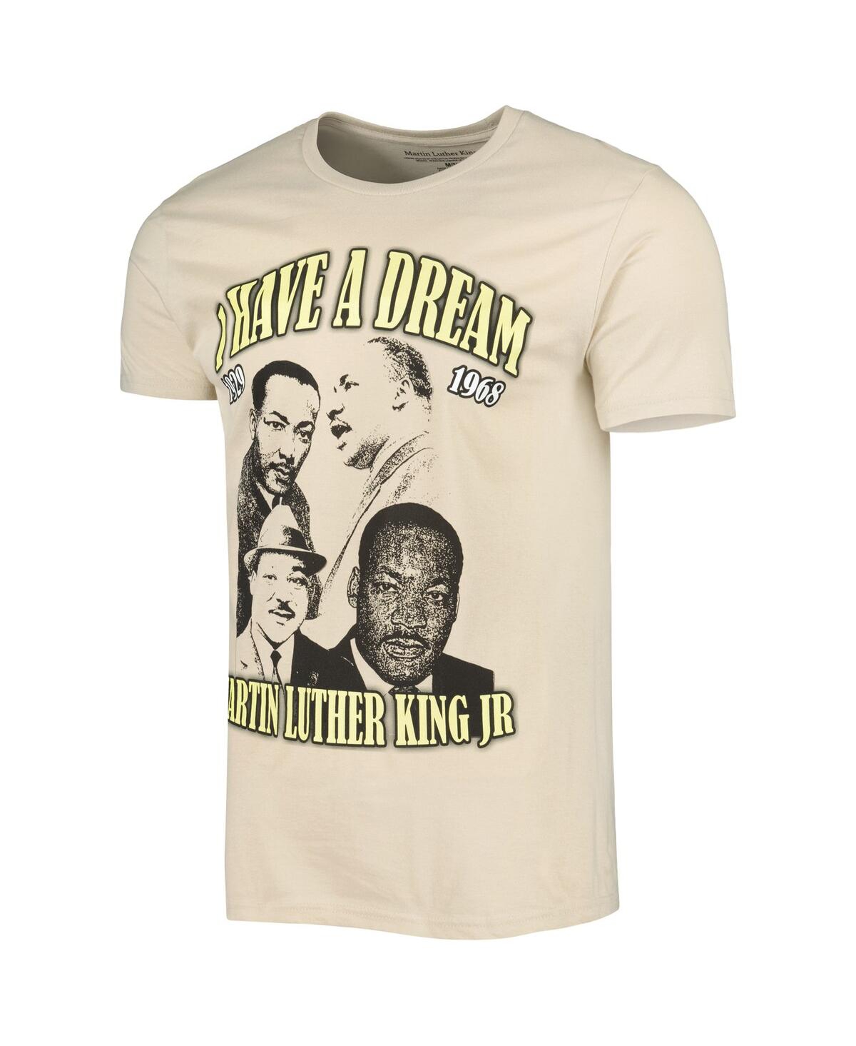 Philcos Men's And Women's Tan Martin Luther King Jr. Graphic T-shirt In Tan