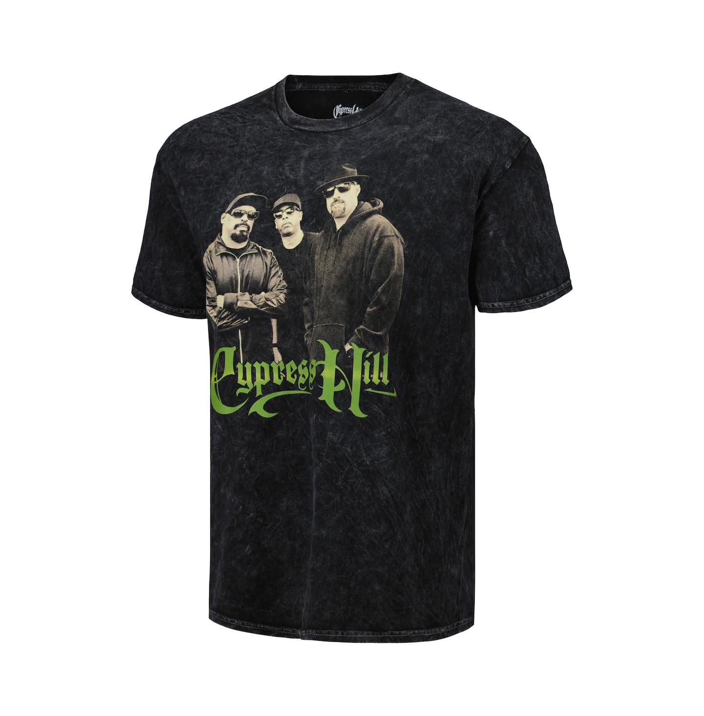 Мужская футболка Philcos Black 50th Anniversary of Hip Hop Cypress Hill Washed Graphic — фото 3