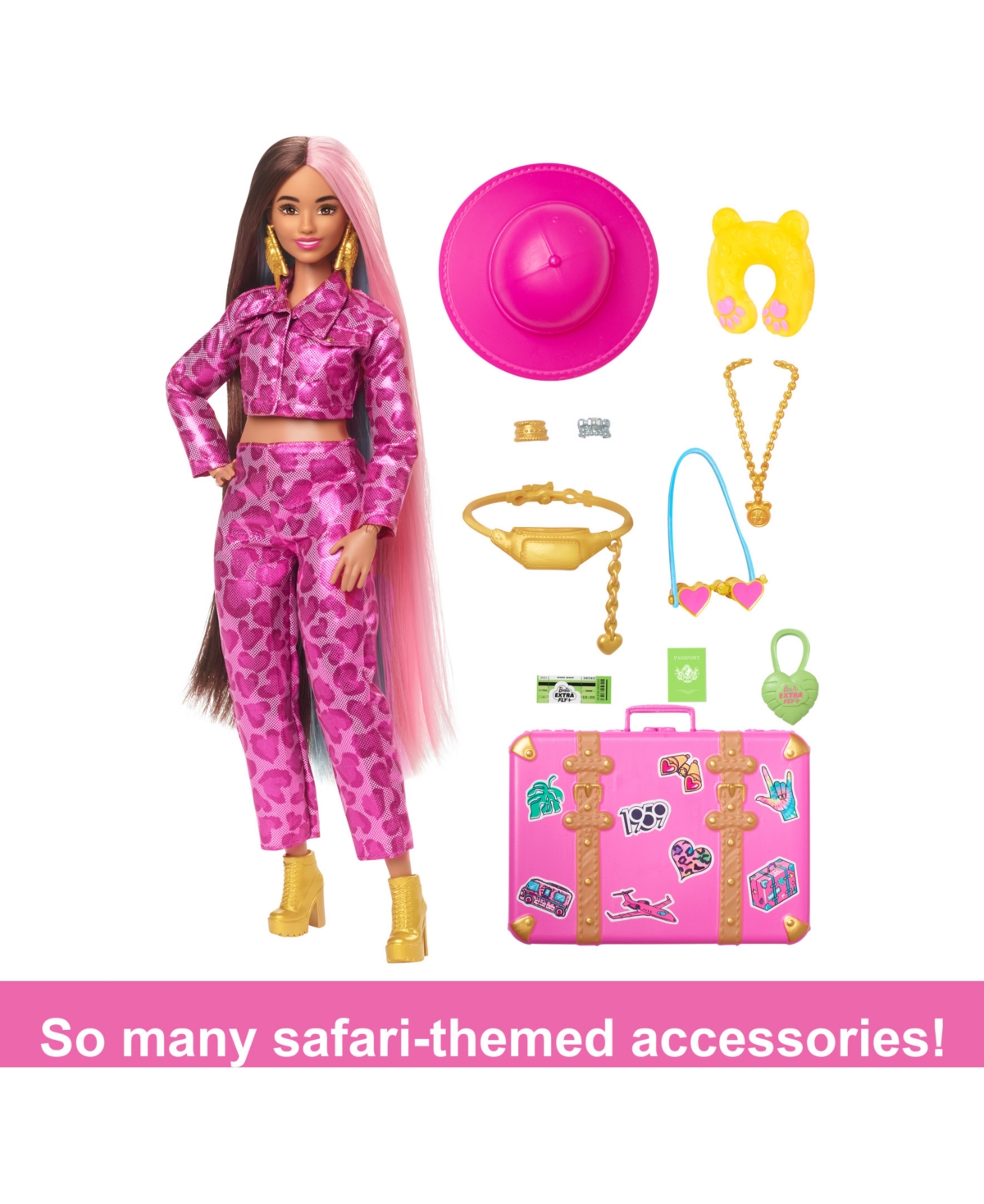 Shop Barbie Extra Fly Themed Doll In Multi-color