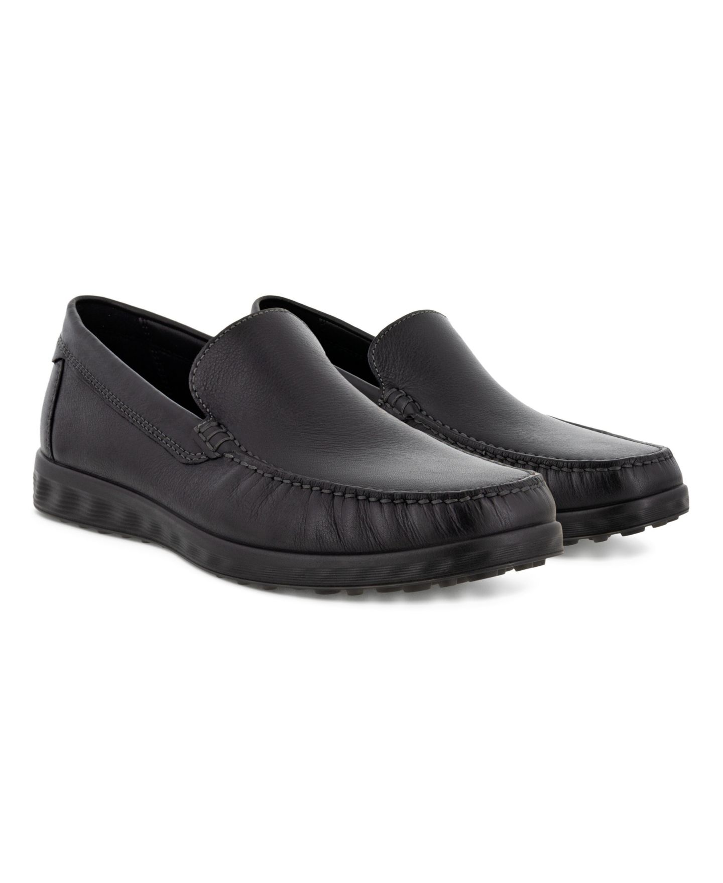 Мужские мокасины-слипоны Ecco S Lite Classic, цвет: Чёрный — фото 1