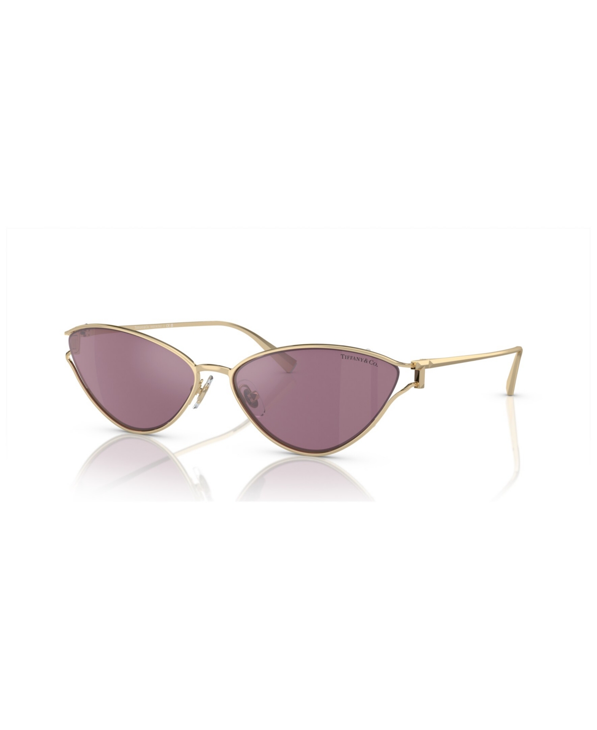 Tiffany & Co Women's Sunglasses, Gradient Tf3095 In Pale Gold