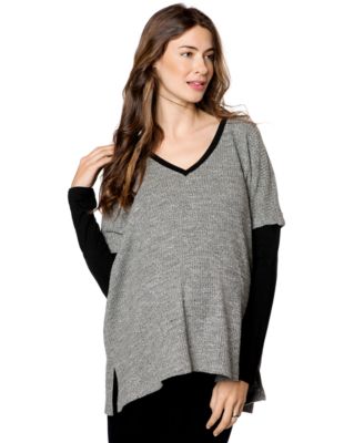 Drew - Drop-Shoulder Textured Sweater