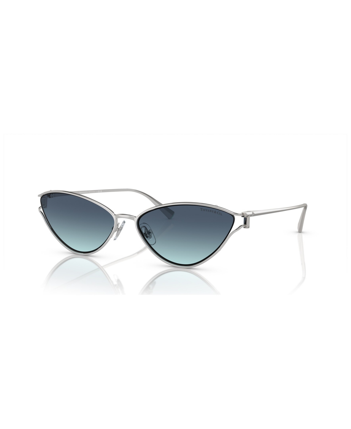Tiffany & Co Women's Sunglasses, Gradient Tf3095 In Silver
