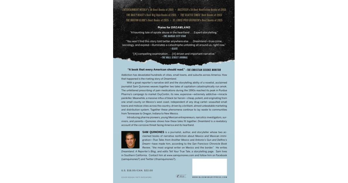 Dreamland- The True Tale of America's Opiate Epidemic by Sam Quinones