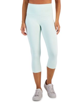 ID Ideology Women s Compression High Rise Side Pocket Cropped Leggings Created for Macy s Macy s