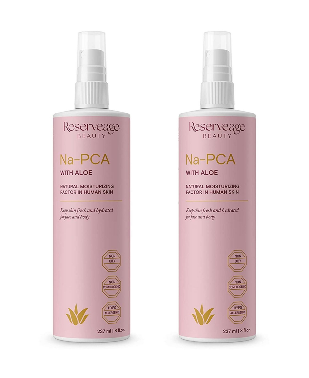 Na-pca Spray with Aloe Vera - Moisturizing Body Lotion for Dry Skin - Anti Aging Face Moisturizer for Women and Men - with Aloe Vera & Euca
