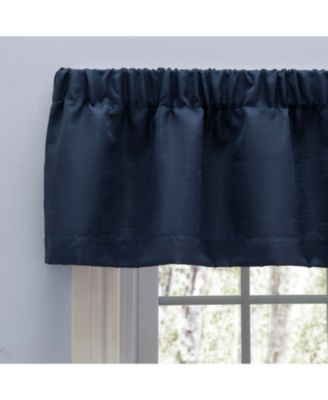 Grasscloth Lined Curtain Valance 54"W x 15"L
