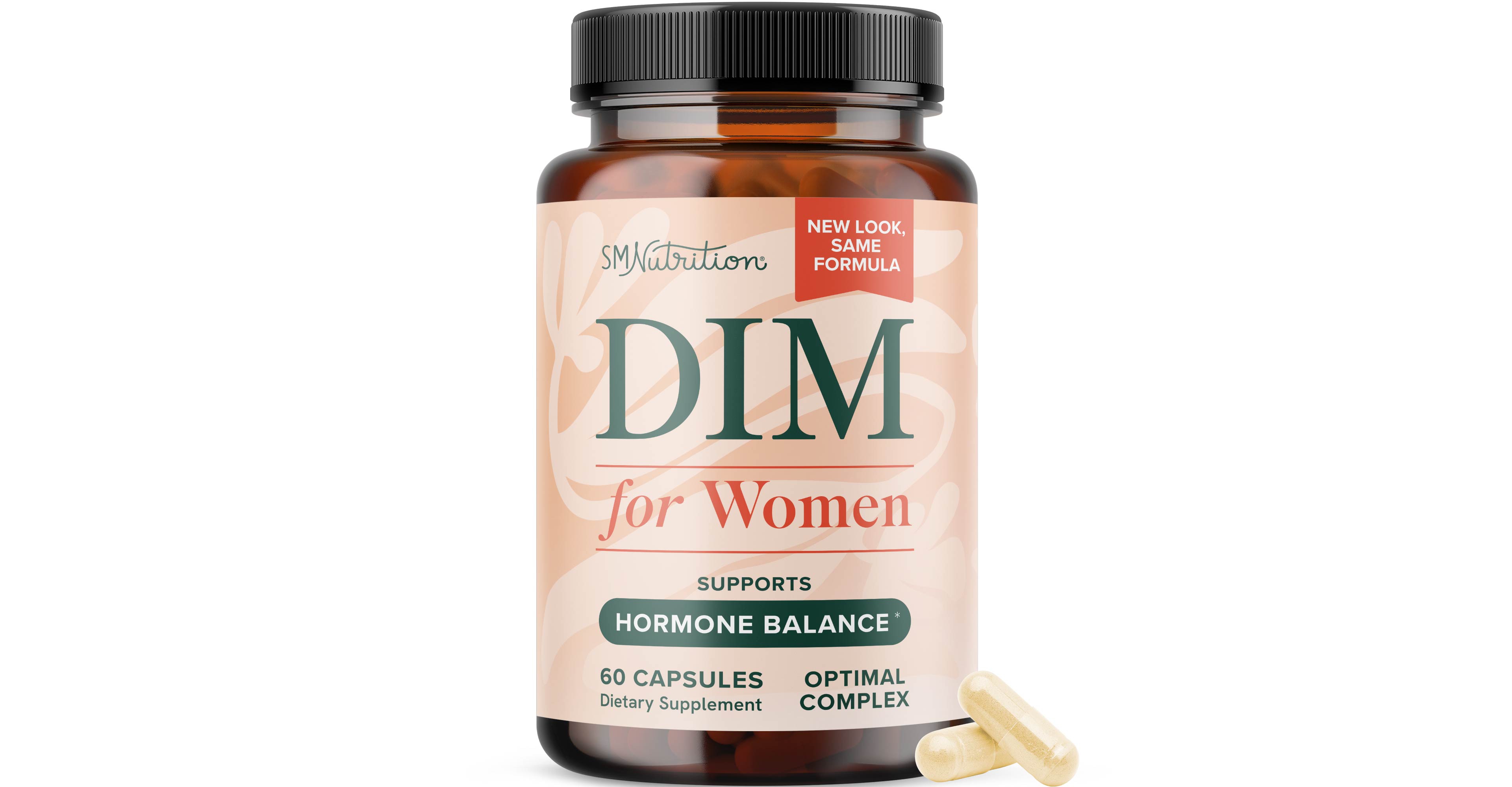 Dim Supplement 250 mg | Estrogen Balance for Women | Hormone Menopause Relief, Hormonal Acne Treatment, Pcos & Estrogen Metabolism Support Supplements