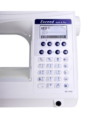 HZL-F400 Computerized Sewing and Quilting Machine
