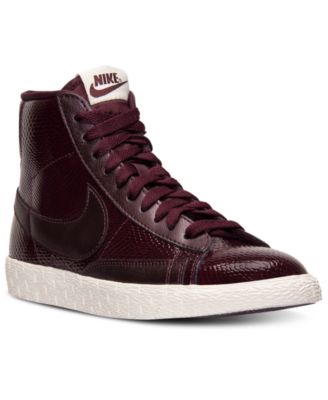 women's nike blazer mid premium casual shoes