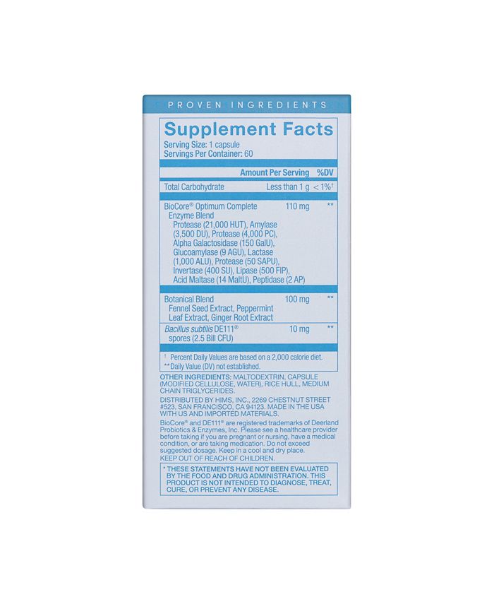 Hers Digest Debloat Women #39 s Probiotic Supplement Macy #39 s