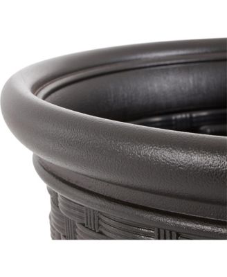 Sonora Resin Wicker Planter for Indoor & Outdoor Use